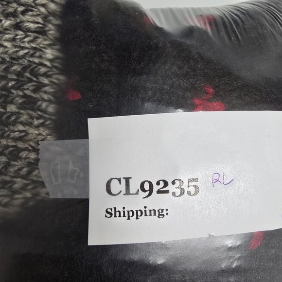 Vintage Polo Ralph Lauren Sweater Mens XL Reindeer Snowflake Hand Knit Wool READ - Picture 13 of 13